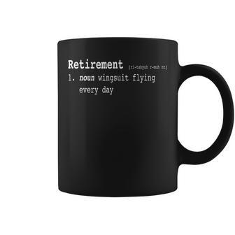 Wingsuit Flying Every Day Retirement T Coffee Mug - Monsterry AU