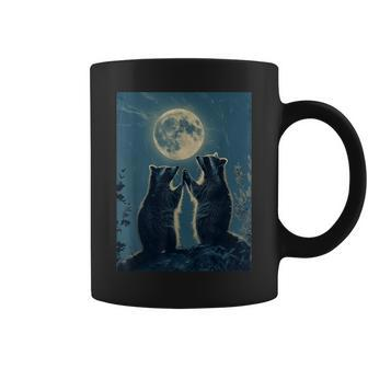 Witchy Raccoons Bruja Oddly Specific Witchcraft Meme Coffee Mug - Monsterry