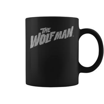 The Wolf Man Original With Grey Font Coffee Mug - Monsterry