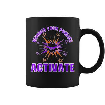 Wonder Twin Powers Activate Twin Brother Twin Sister Coffee Mug - Monsterry DE