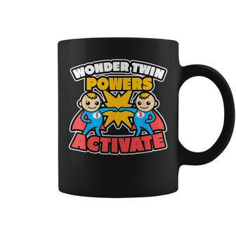 Wonder Twin Powers Activate Brother Sister Coffee Mug - Monsterry DE