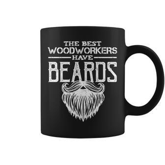 Woodworking Sweater Woodworker Carpentry Beard Coffee Mug | Mazezy