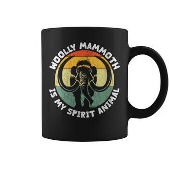 Woolly Mammoth Is My Spirit Animal Vintage Coffee Mug - Monsterry CA