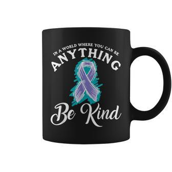 In A World Where You Can Be Anything Mental Health Coffee Mug - Thegiftio UK