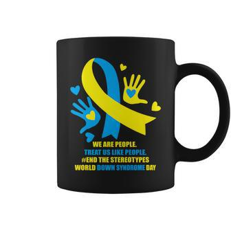 World Down Syndrome Awareness Day 2024 End The Stereotypes Coffee Mug | Mazezy