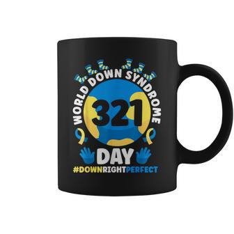 World Down Syndrome Day 3 21 Trisomy 21 Support Coffee Mug - Seseable