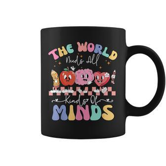 The World Needs All Kinds Of Minds Special Education Teacher Coffee Mug - Thegiftio UK