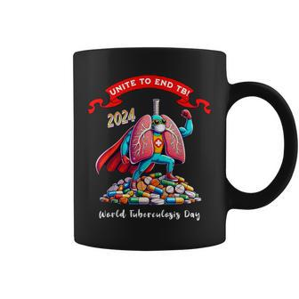 World Tuberculosis Day 2024 Healthcare Professionals Coffee Mug - Monsterry