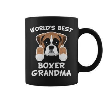 World's Best Boxer Grandma Dog Granddog Coffee Mug | Mazezy