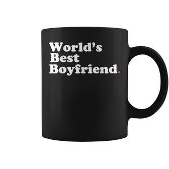World's Best Boyfriend Valentine For Him Coffee Mug - Thegiftio UK