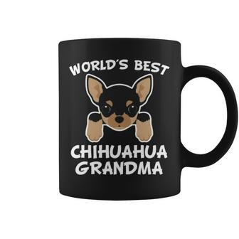 World's Best Chihuahua Grandma Dog Granddog Coffee Mug | Mazezy