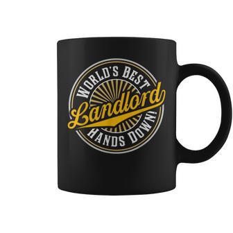 World's Best Landlord Vintage Occupation Career Coffee Mug - Monsterry DE