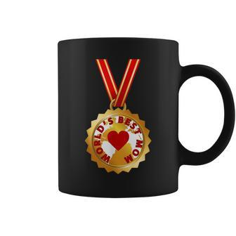 World's Best Mom Gold Medal Mother's Day Coffee Mug - Monsterry DE