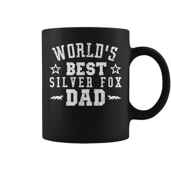 World's Best Silver Fox Dad Coffee Mug - Monsterry UK