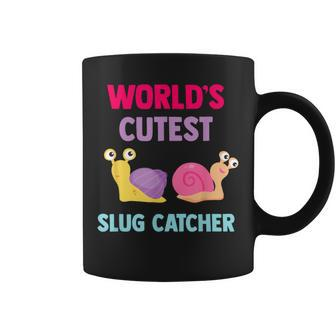 World's Cutest Slug Catcher Little Bug Hunter Coffee Mug - Monsterry DE