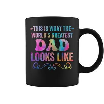 This Is What World's Greatest Dad Looks Like Father's Day Coffee Mug - Thegiftio UK