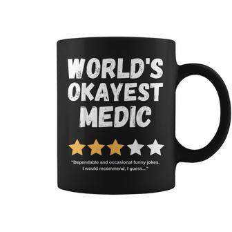 World's Okayest Medic Gag Coffee Mug - Monsterry DE