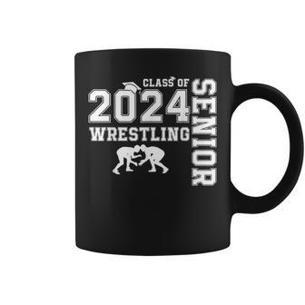 Wrestler Class Of 2024 Wrestling Senior High School Grad Coffee Mug - Thegiftio UK