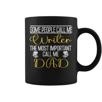 Writer Dad Fathers Day Daddy Writing Dad Coffee Mug - Thegiftio UK