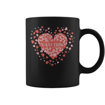 X-Ray Crew Valentine's Day Hearts Radiology Tech Coffee Mug - Monsterry AU