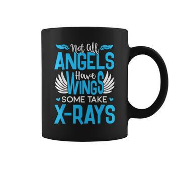 X-Ray Tech Angel Wings Radiology Tech Graduation Coffee Mug - Monsterry DE