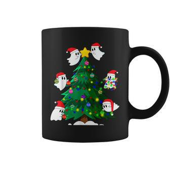Xmas Ghost Decorate Christmas Tree Matching Family Christmas Coffee Mug - Thegiftio UK