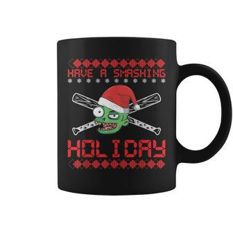 Xmas Ugly Zombie Baseball Chistmas Coffee Mug - Monsterry UK