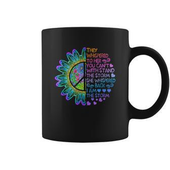 They Whispered To Her You Can't Withstand The Storm Coffee Mug | Crazezy UK
