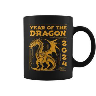 Year Of The Dragon 2024 Lunar New Year Chinese New Year 2024 Coffee Mug | Mazezy DE
