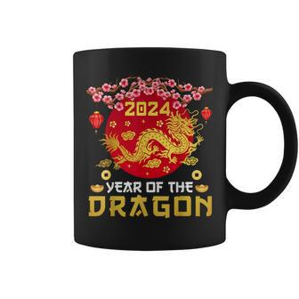 Year Of The Dragon 2024 Lunar New Year Chinese New Year 2024 Coffee Mug - Seseable