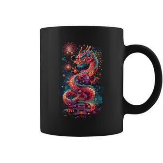 Year Of The Dragon 2024 New Year Chinese New Year Dragon Coffee Mug - Monsterry AU