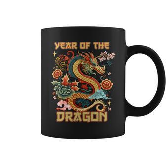 Year Of The Dragon 2024 Traditional Dragon Chinese New Year Coffee Mug | Mazezy