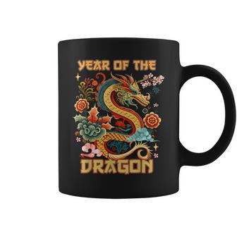 Year Of The Dragon 2024 Traditional Dragon Chinese New Year Coffee Mug - Thegiftio UK