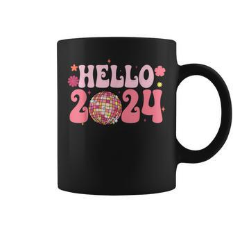 Year End Party Merry Christmas Happy New Year Hello 2024 Coffee Mug - Seseable