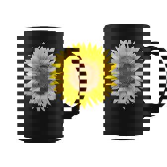 Yellow Sunflower Floral Flower Coffee Mug - Seseable