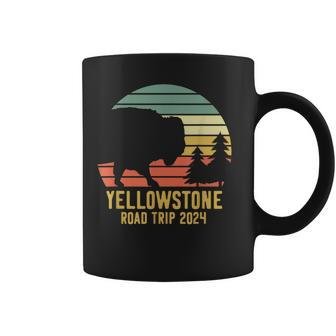 Yellowstone National Park Family Road Trip 2024 Matching Coffee Mug - Thegiftio UK