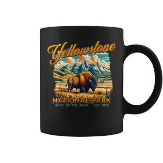 Yellowstone National Park Home Of The West Est 1872 Coffee Mug - Monsterry AU