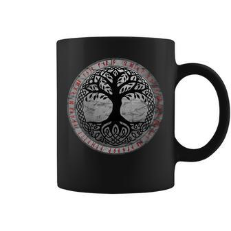 Yggdrasil The Celtic Tree Of Life Vintage Norse Coffee Mug - Monsterry AU