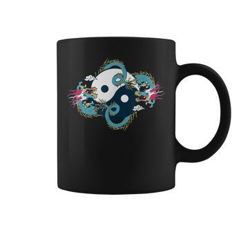 Ying Yang Tai Chi Dragon For Meditation Tai Chi Coffee Mug - Thegiftio UK