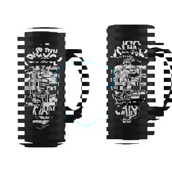 Yo No Ronco Yo Sueño Que Soy Un Camion Taza de café - Regaloses