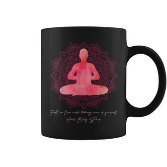 Yoga Meditation Spirit Lifestyle Body Love Relaxation Zen Coffee Mug - Monsterry DE