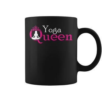 Yoga Queen Yoga For And Girls Coffee Mug - Monsterry AU