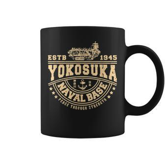 Yokosuka Naval Base Kanagawa Japan Coffee Mug - Monsterry AU