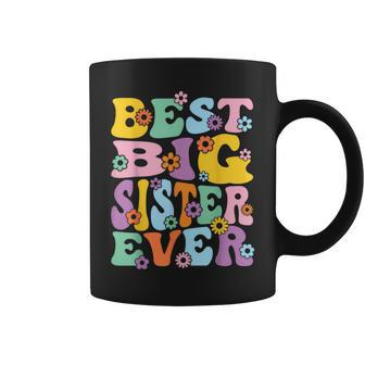 Youth Best Big Sister Ever Girl's Baby Announcement Idea Coffee Mug - Monsterry UK