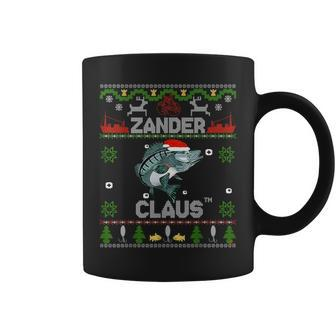 Zander Claus Christmas Jumper For Fishermen Christmas Tassen - Seseable