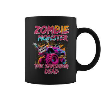 Zombie Monster Truck The Smashing Dead Coffee Mug - Seseable