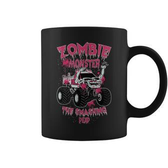 Zombie Monster Truck The Smashing Dead Coffee Mug - Monsterry