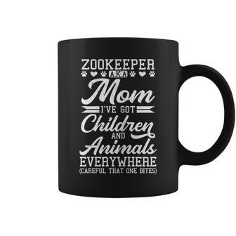 Zookeeper Aka Mom Zookeeping Animal Lover Coffee Mug - Monsterry CA