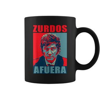 Zurdos Afuera Javier Milei Presidente 2023 Coffee Mug - Seseable