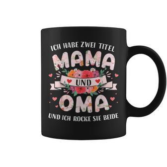 Zwei Titel Mama Oma Zum Muttertag Geburtstag Weihnachten Tassen - Geschenkecke